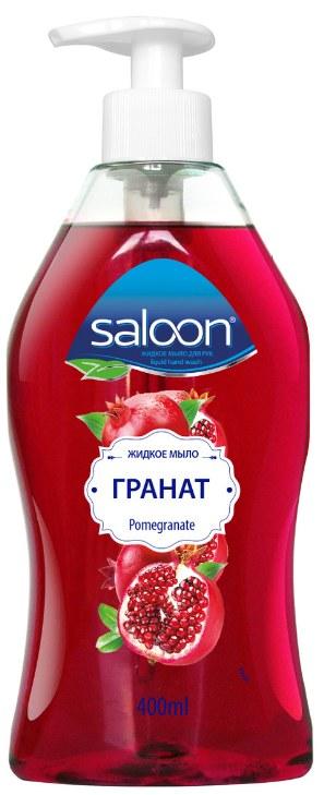Мыло жидкое Saloon Гранат с дозатором, 400 мл.