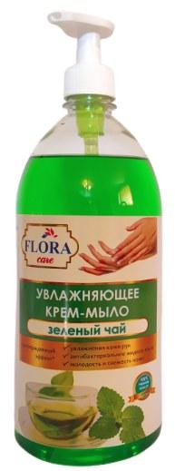 Мыло жидкое Flora Care Зеленый чай, 1л.