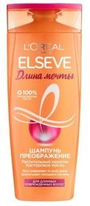Изображение Шампунь преображение ELSEVE Длина мечты, 400мл.