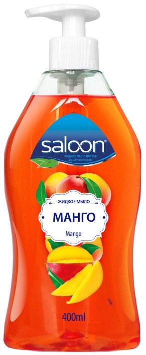 Мыло жидкое Saloon Манго с дозатором, 400 мл.
